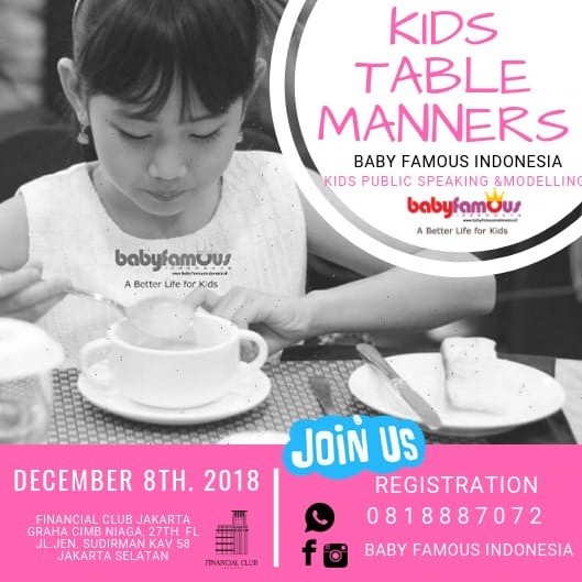 Kids Table Manners